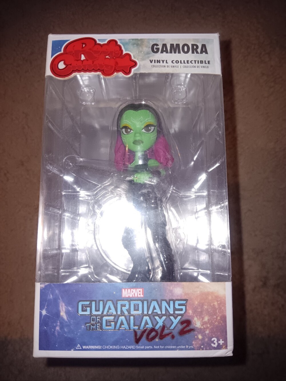 Funko Rock Candy Marvel Gamora Vinyl Figure - Green & Pink Hair